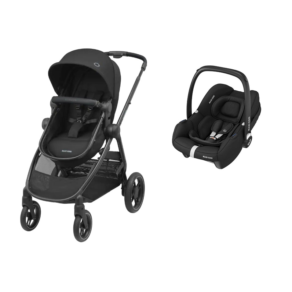 Duo Zelia 3 Cabriofix I-Size Essential Nero Maxi-Cosi