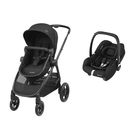 Duo Zelia 3 Cabriofix I-Size Essential Nero Maxi-Cosi
