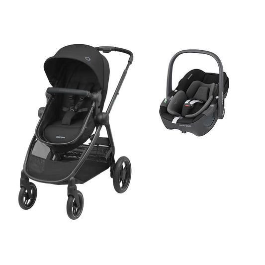 Duo Zelia 3 Pebble 360 ​​Essential Nero Maxi-Cosi