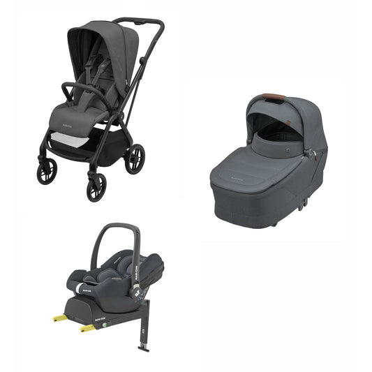 Trio Leona 2 Twillic Grafite Maxi Cosi