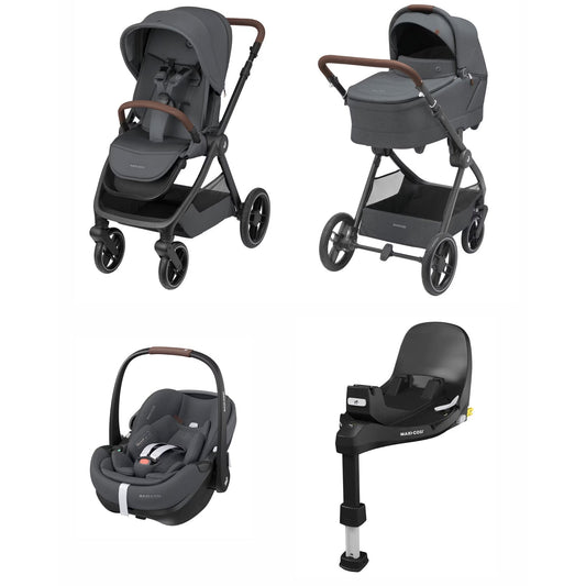 Trio Oxford Plus Twillic Grafite Maxi Cosi